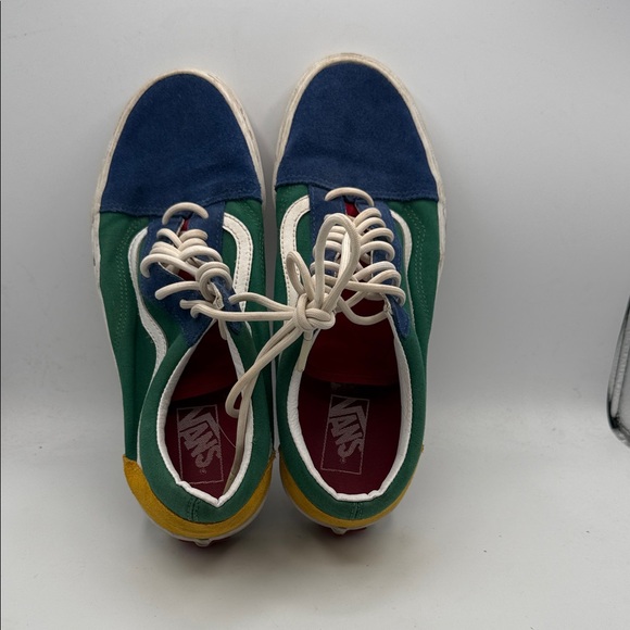 Vans OLD SKOOL YACHT CLUB Blue and Green Men's Sneakers S27 - Picture 5 of 7